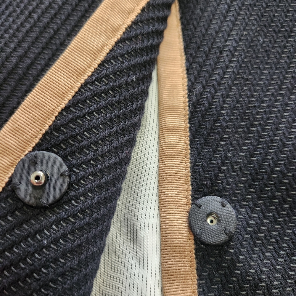 Talbots Stunning Jacket Blazer Snap Button Front … - image 6